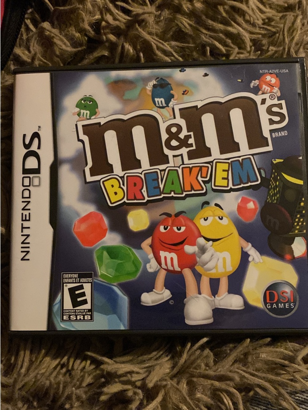 Nintendo DS M&M's Break 'Em - Red, Yellow, Green, Blue